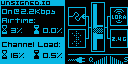 Main status screen