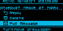 Message actions