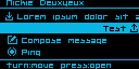 Contact screen
