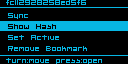 Propagation bookmark screen